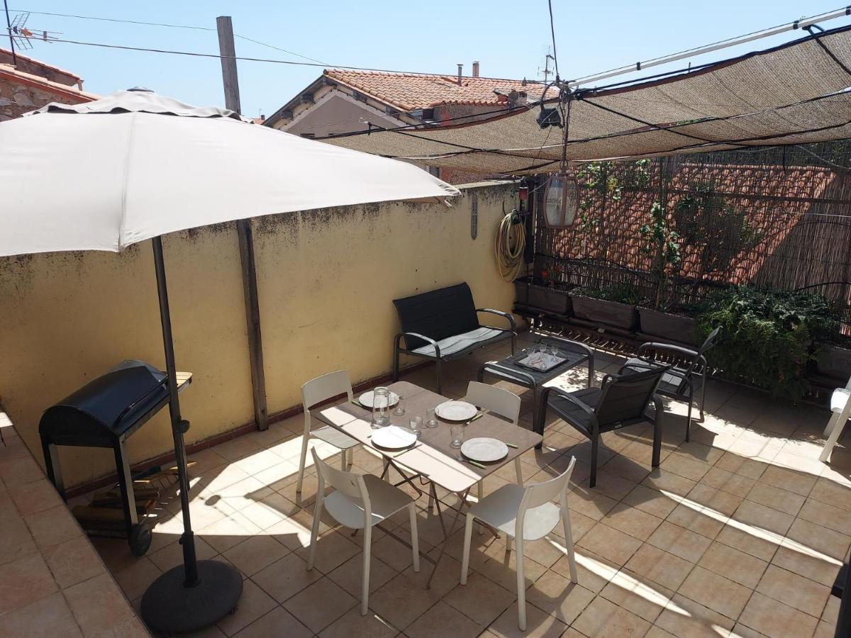 Albasud - Appartement Meuble Avec Terrasse - Salses Le Chateau 66 Eksteriør bilde